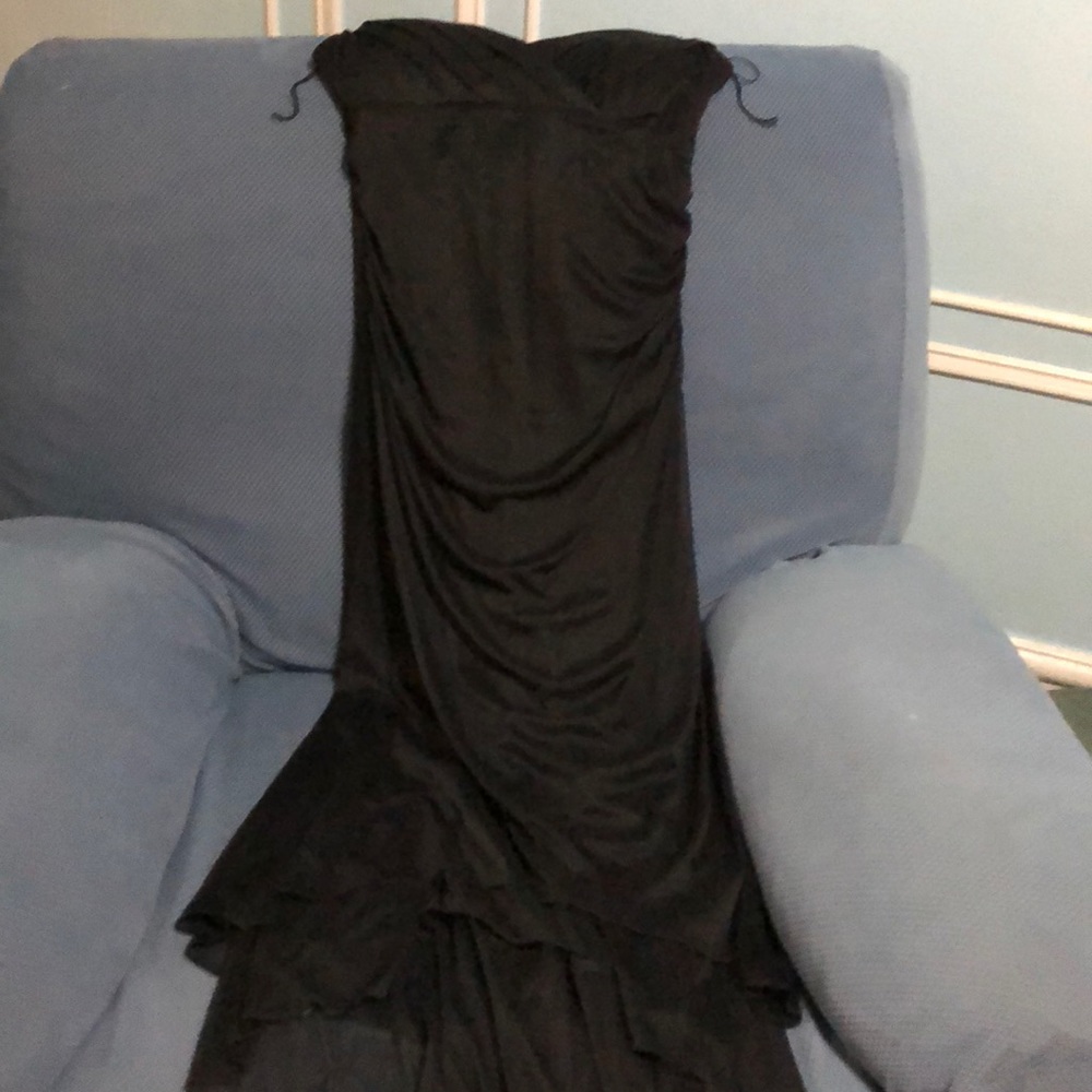 Long black formal dress